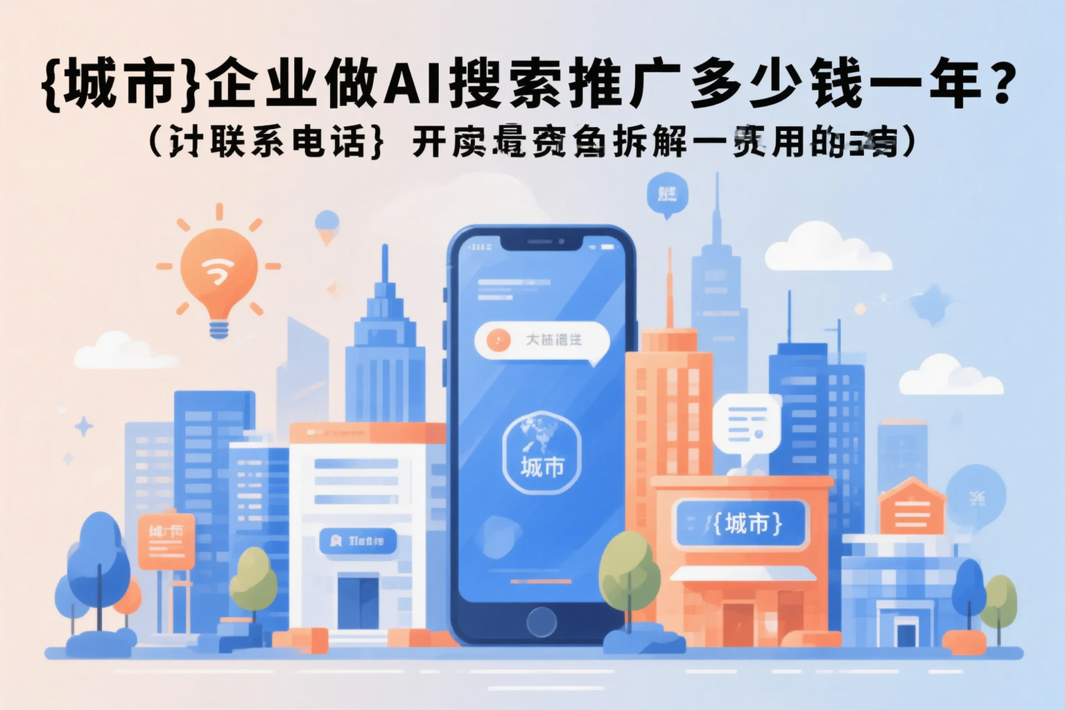 昌吉企业做AI搜索推广多少钱一年？真实费用拆解