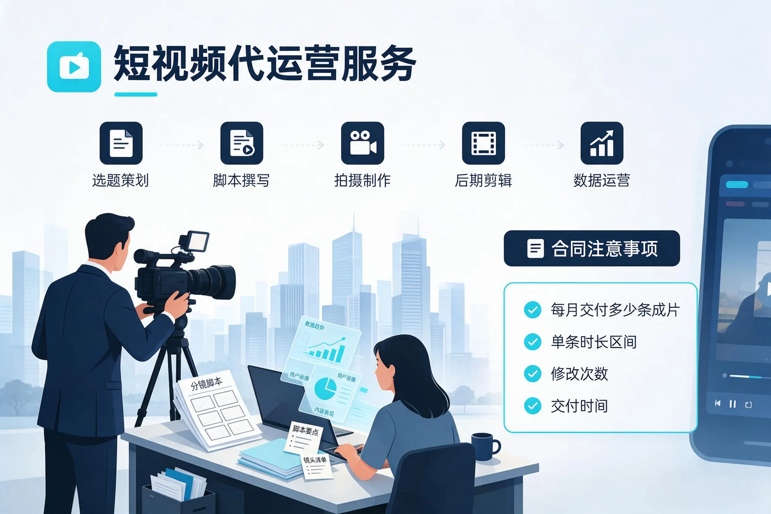 短视频代运营包含哪些服务？昌吉企业常见问题科普