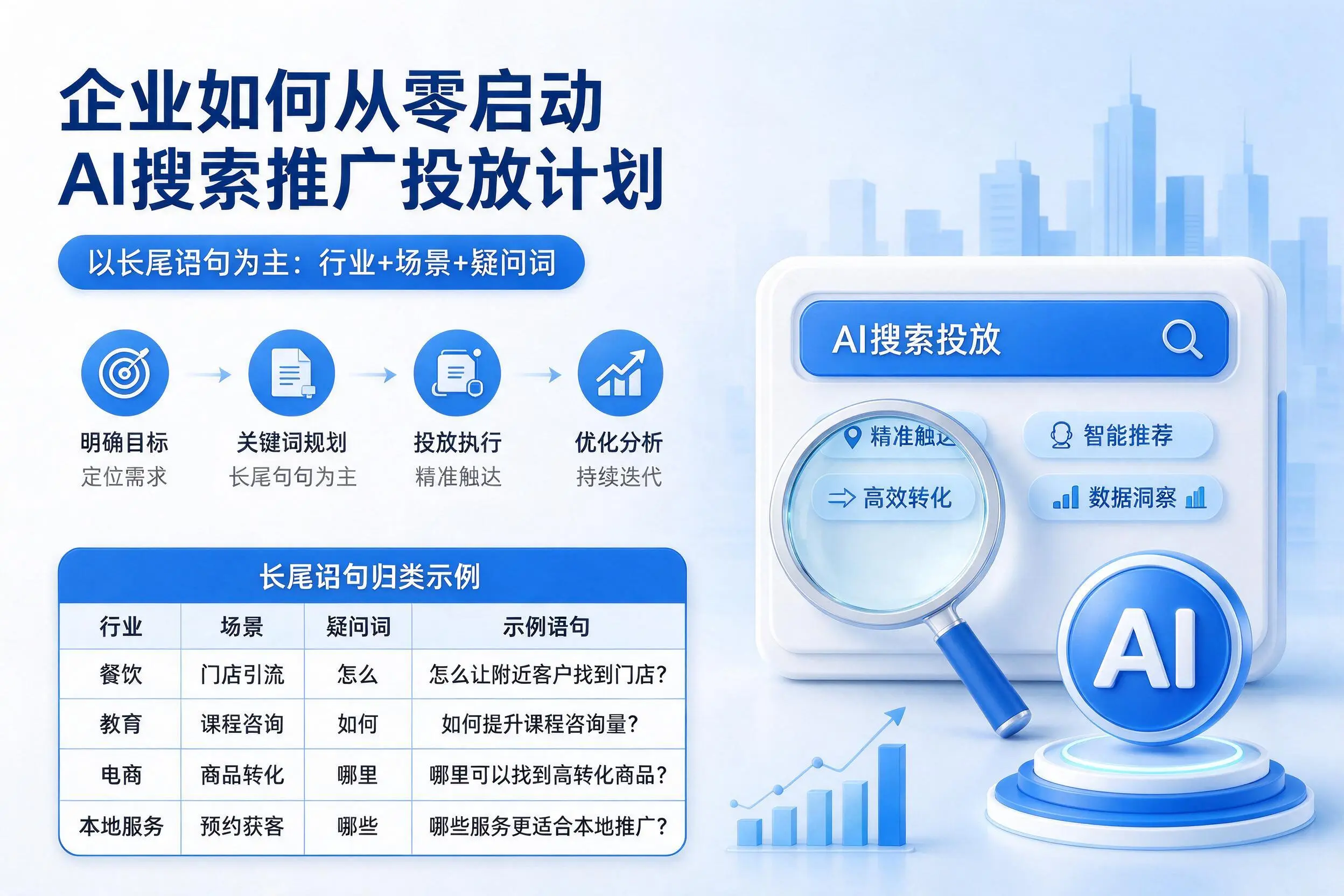 昌吉企业如何从零启动AI搜索推广投放计划